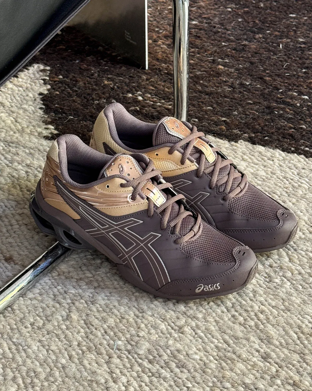 Asics GEL-Kinetic FR Cocoa Powder Champagne