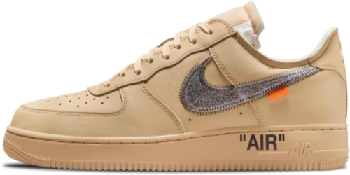 Virgil Abloh x Nike Air Force 1 Low Sesame