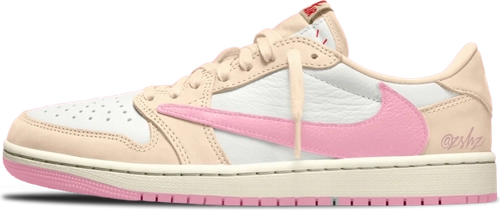 Travis Scott x Air Jordan 1 Low OG SP Shy Pink