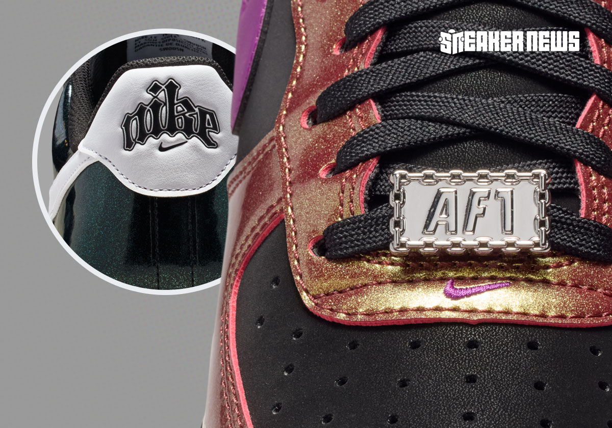 Nike Air Force 1 Low Glam Rock Bold Berry Ib6843 002