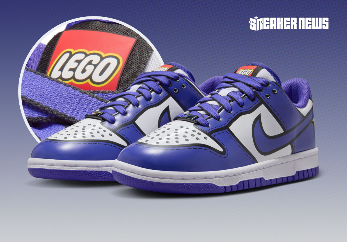 LEGO x Nike Dunk Low GS Bright Concord