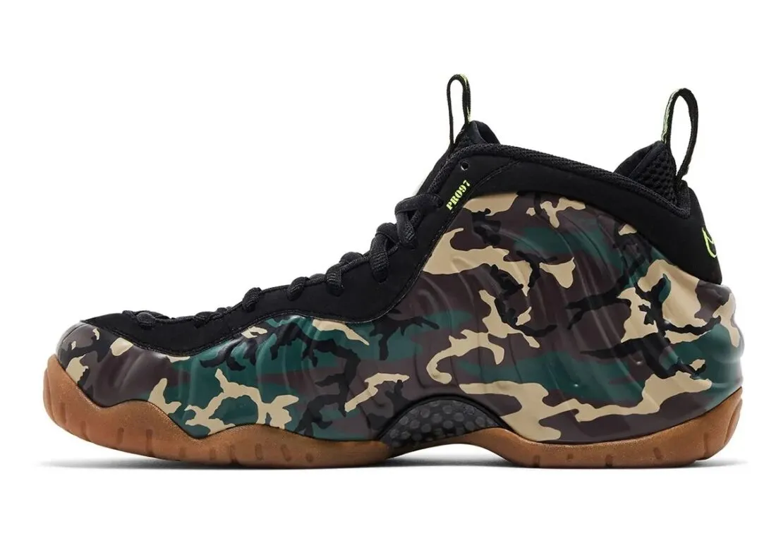 Nike Air Foamposite Pro Green Camo