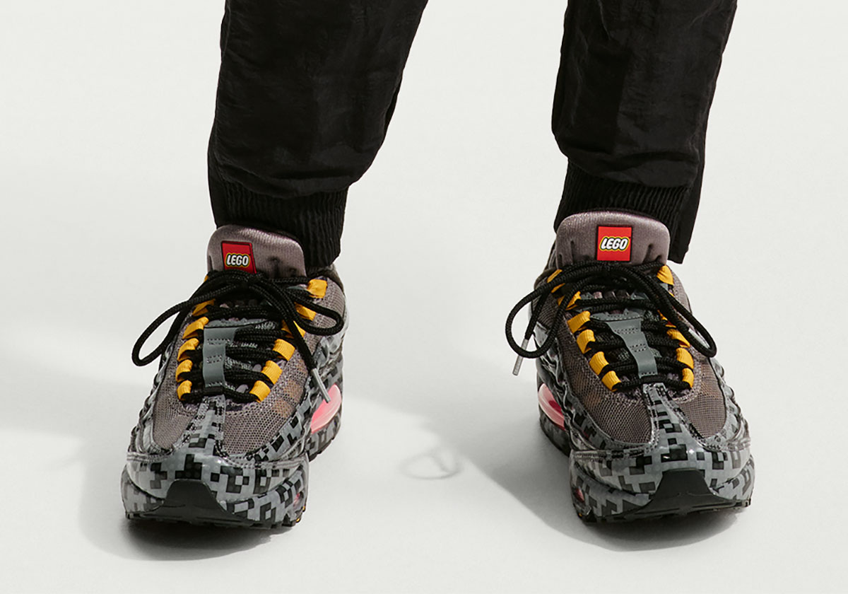 LEGO x Nike Air Max 95 GS Brick Pixel