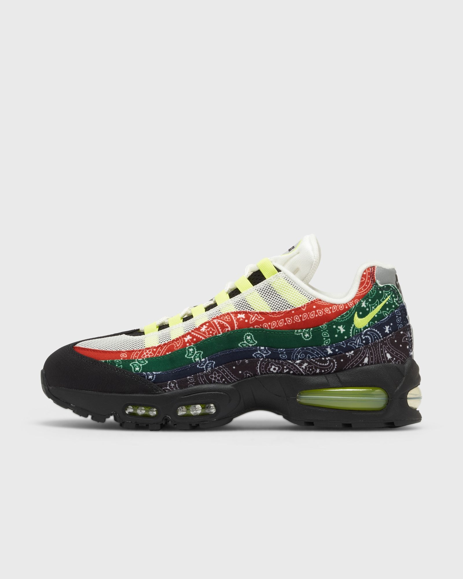 AIR MAX 95 BIG BUBBLE "VOLT AND UNIVERSITY RED"