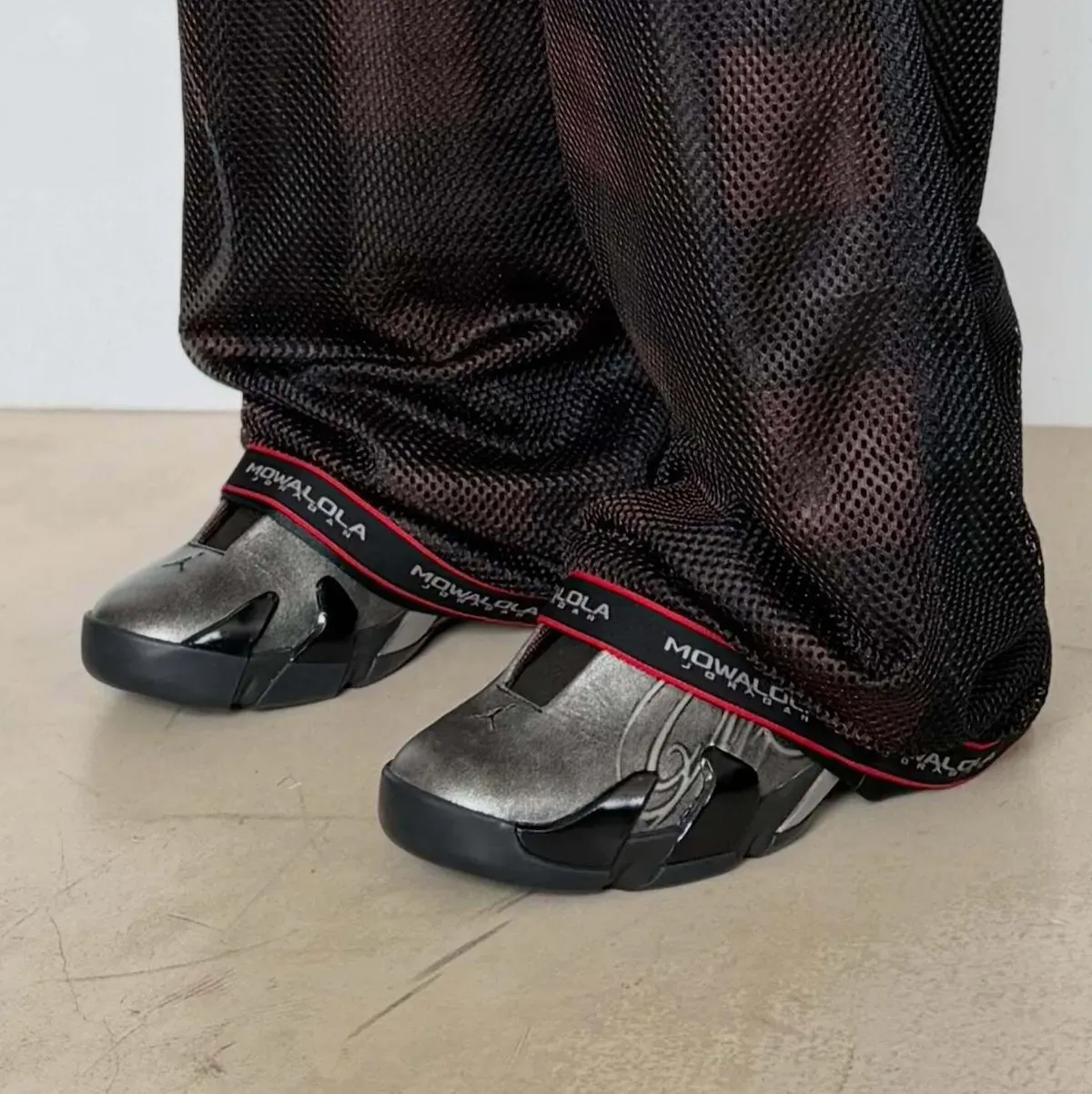 Air Jordan 14 Mowalola Burnt Red