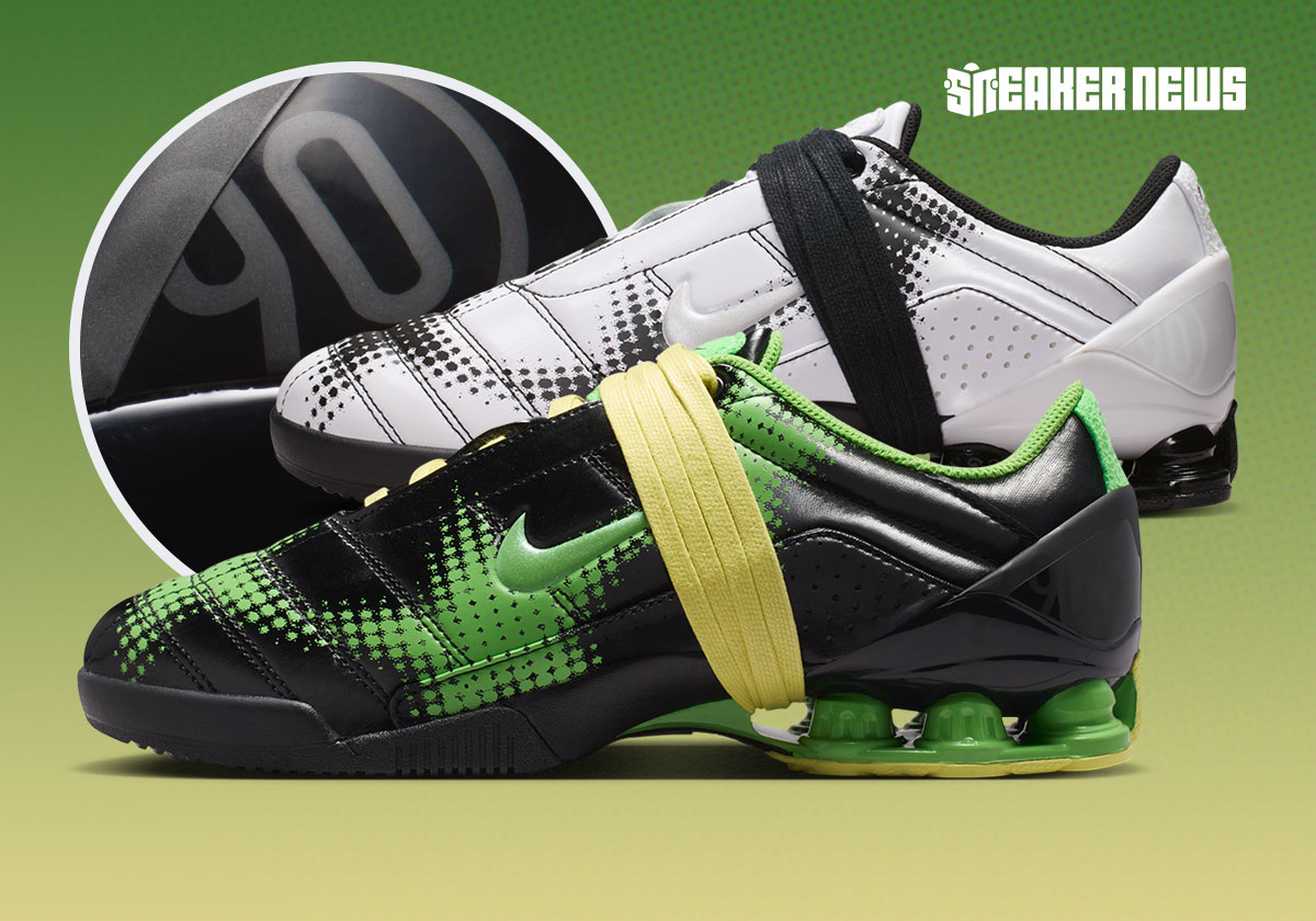 Nike Total 90 Shox Magia WMNS Black Yellow Diamond