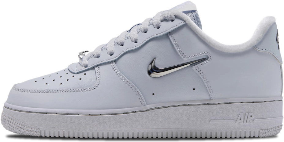 Nike Air Force 1 Low Pure Platinum Metallic Swoosh
