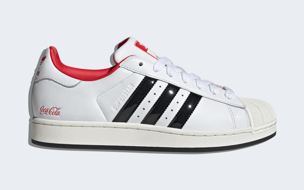Coca Cola x Adidas Superstar II White Core Black Red