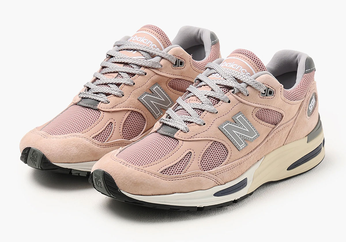 New Balance 991v2 Mahogany Rose