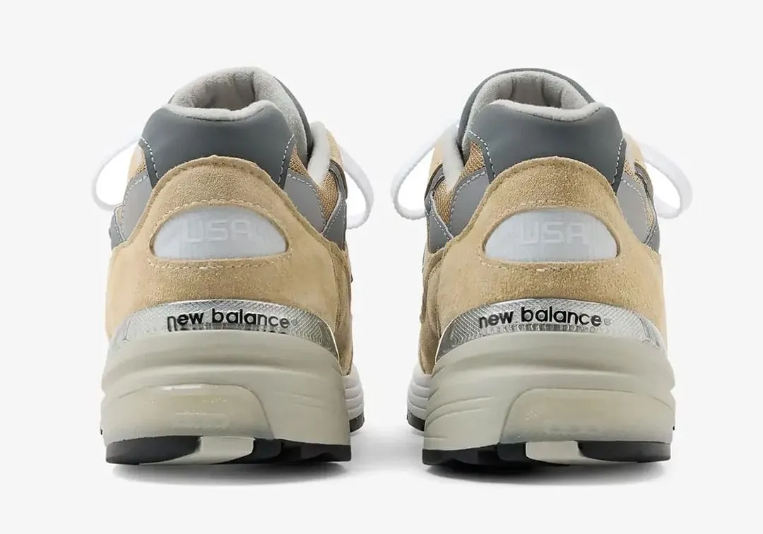 New Balance 992 USA Tan Grey